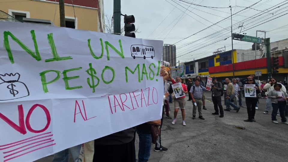 Protesas-al-tarifazo - Enbroncados Tarifa, Tarifazo, Aumento De Transporte Público, Ima, Gobierno Estatal Propone Aumentar En Enero