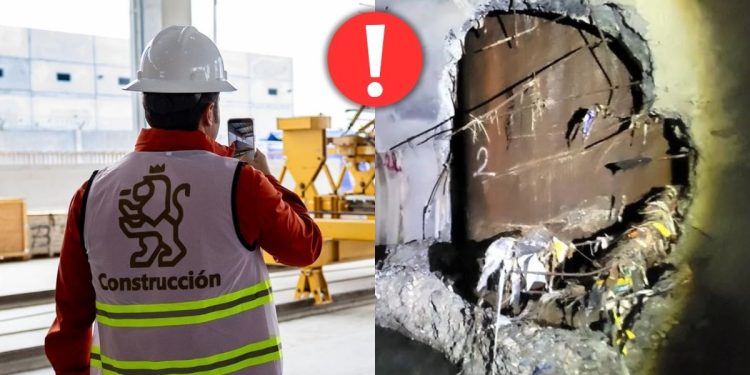 Construyen Metro En Drenaje Pluvial Enbroncados - Enbroncados LÍnea-4-metro-samuel-garcÍa - Enbroncados