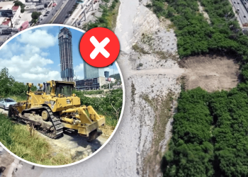 Reinicia Samuel Desmontes Para Puentes Sobre Río Santa Catarina Y Aún Le Falta Reforestar Lo Que Había Quitado Enbroncados 2 - Enbroncados