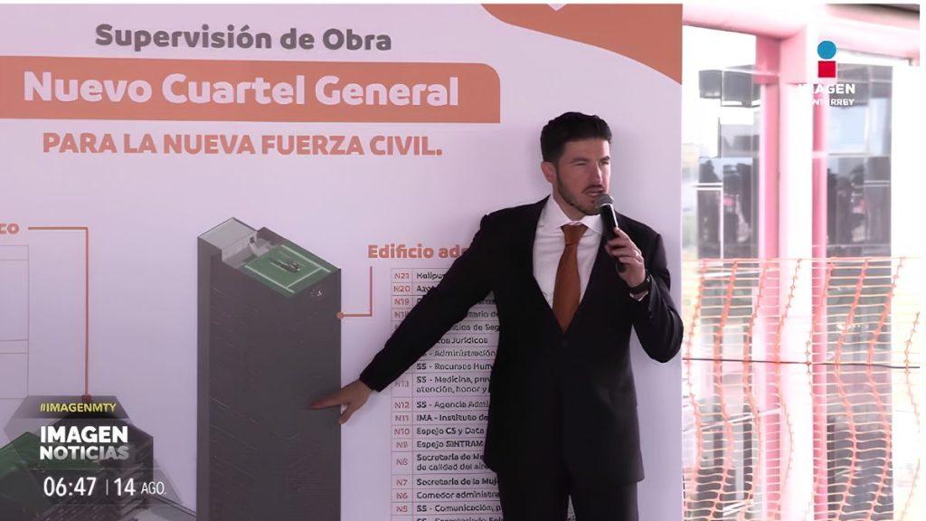 Samuel García Anuncia Un Nuevo Cuartel General De La Fuerza Civil. 