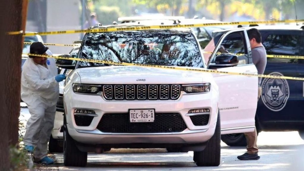 Jeep Cherokee En El Atentado En Arboleda, San Pedro.