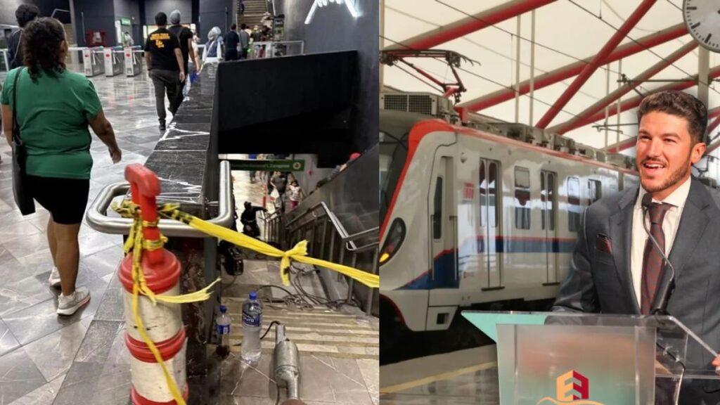 Escaleras-electricas-del-metro-de-nuevo-leon-dejaron-de-funcionar - Enbroncados Peligro-en-las-escaleras-del-metro-de-nuevo-león - Enbroncados