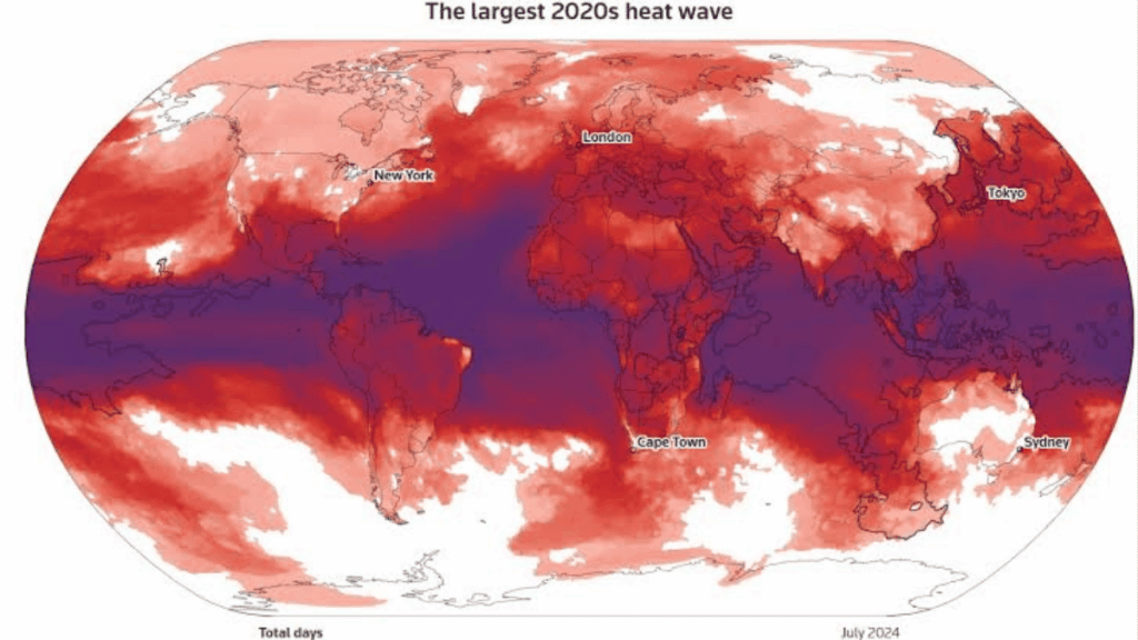 Mapa De Como Las Tormentas De Calor Gigantes Han Azotado En Todo El Mundo - Enbroncados - Enbroncados