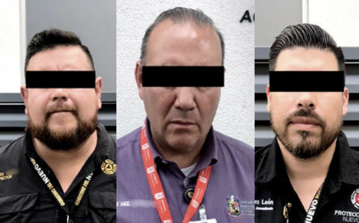 Detienen a tres hombres por extorsión en Salinas Victoria