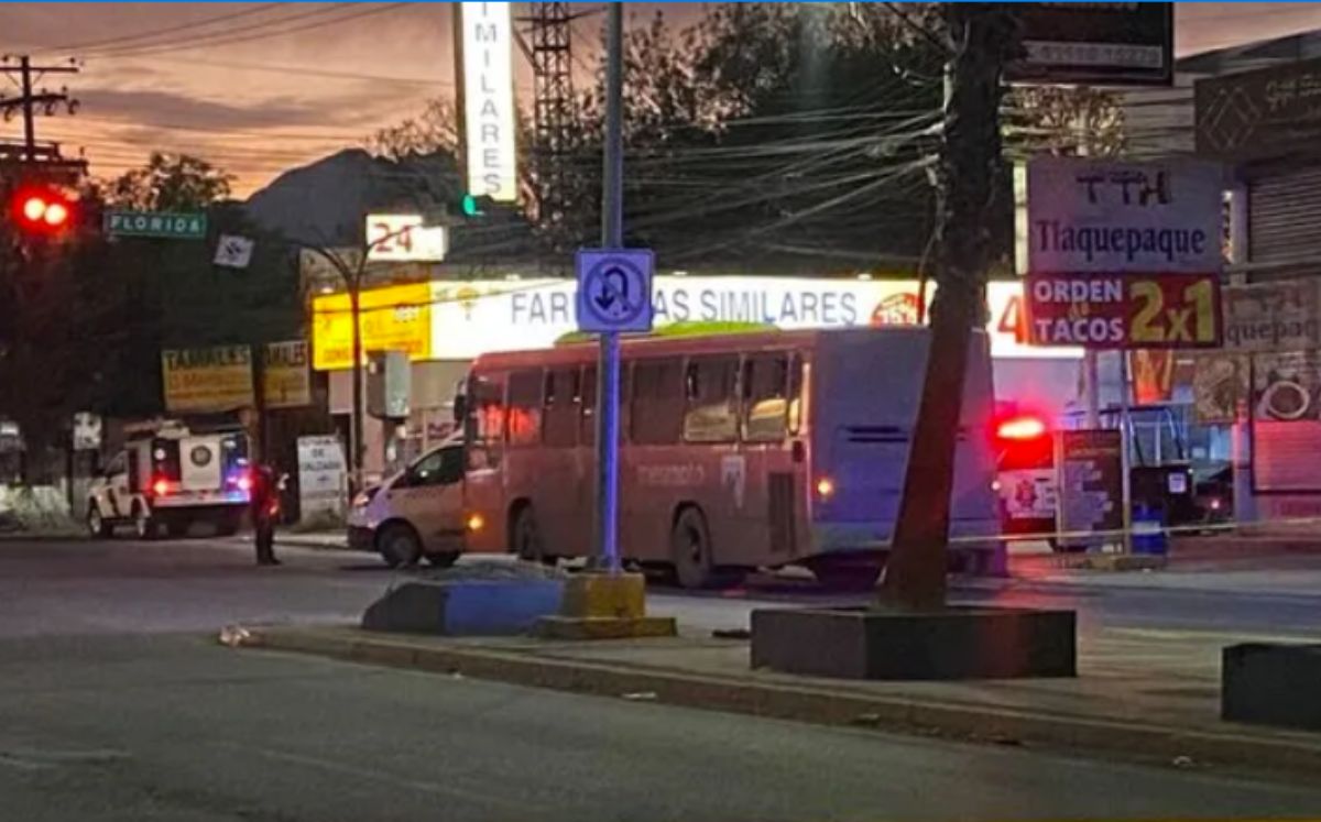 Ejecutan a hombre en transporte público