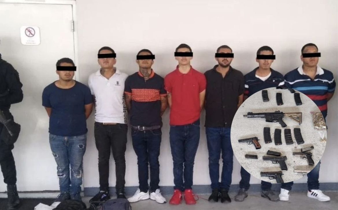 Detienen a 15 miembros de cédula delictiva