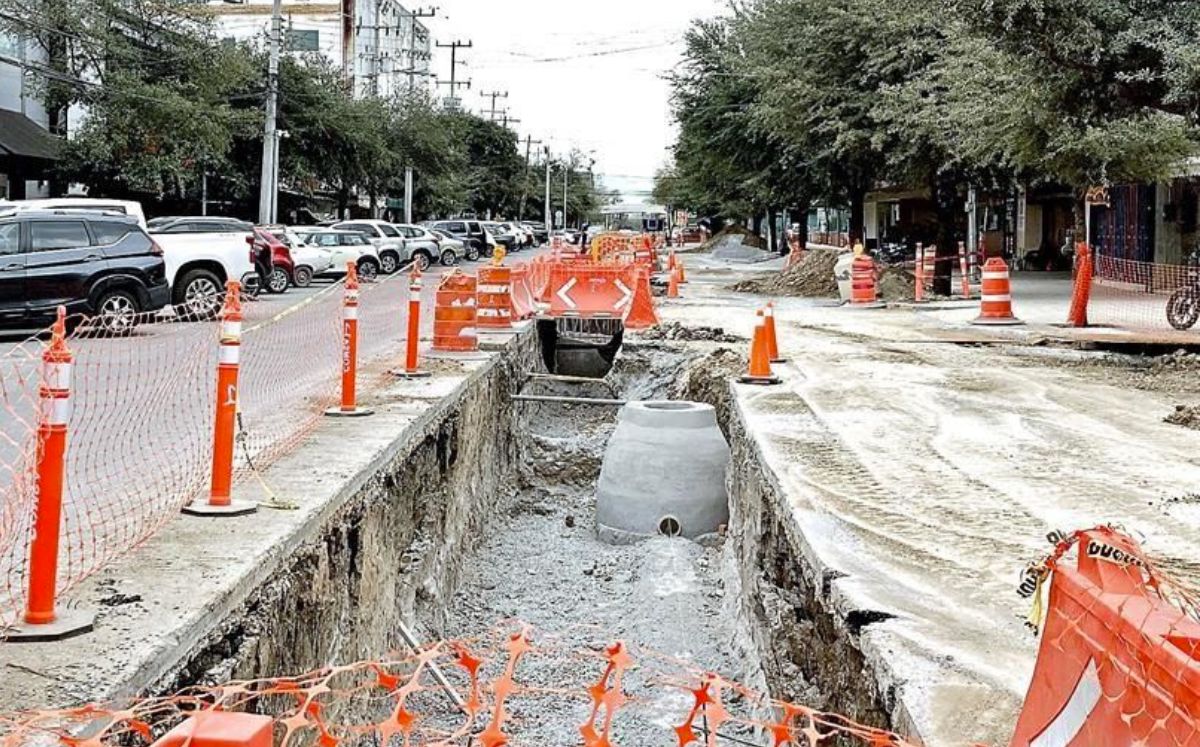 Levantan quejas por lentitud en obras de Centrito Valle