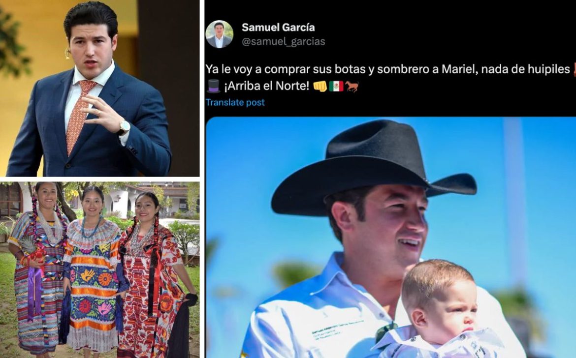 SAMUEL GARCÍA EXHIBE SU RACISMO