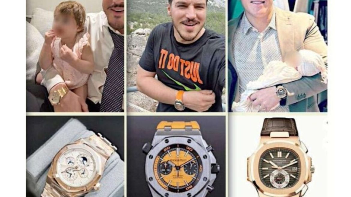 Samuel García Gasta 7 Millones de Pesos en Relojes de Lujo