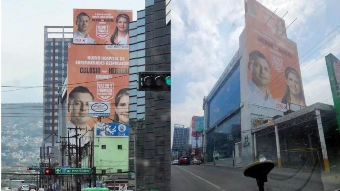 PAN Denuncia Propaganda Electoral de Colosio y Herrera en Edificio Público