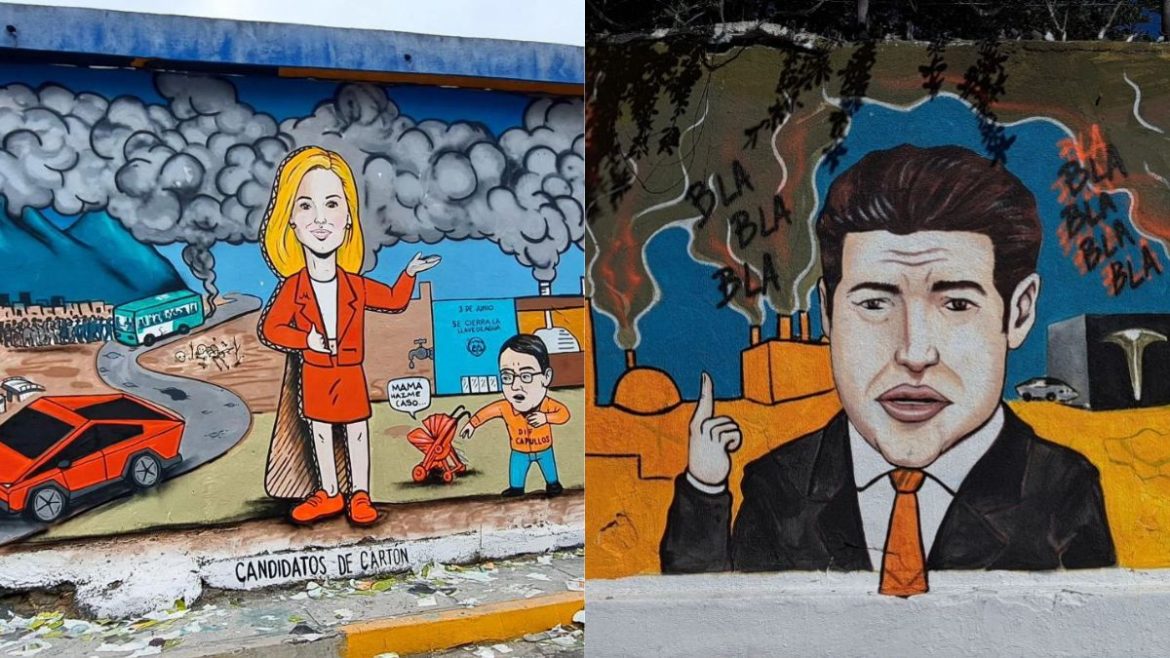 Pintan Mural que Demuestra la Realidad Sobre Mariana Rodríguez