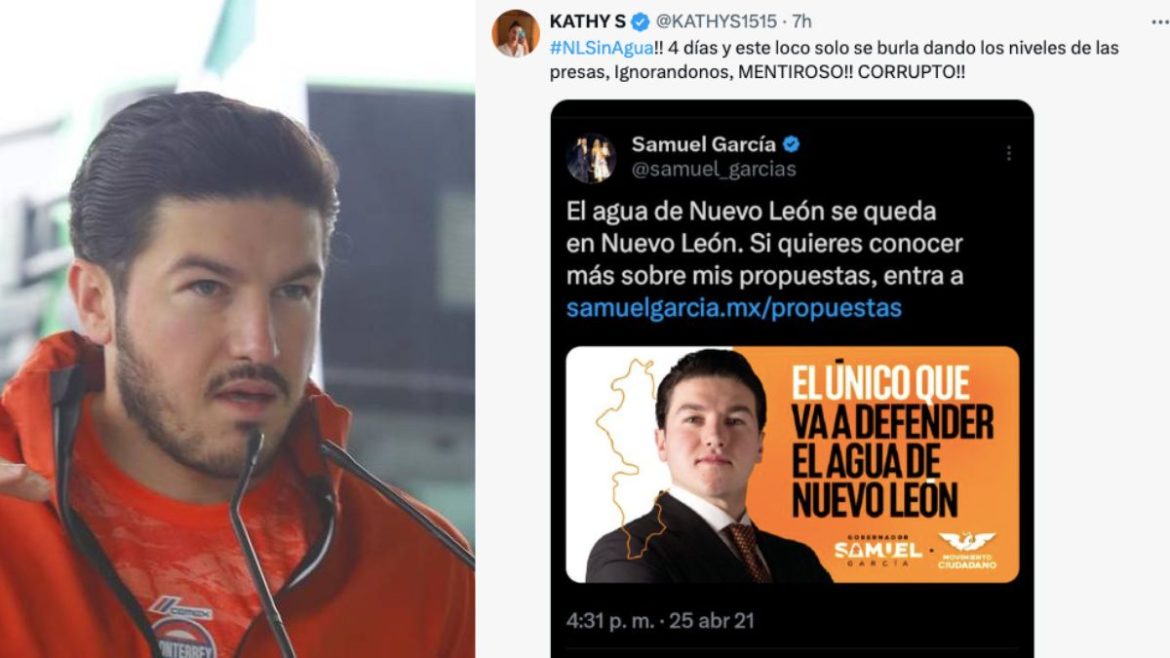 ¡El Colmo! Samuel García y su Burla a un Nuevo León sin Agua