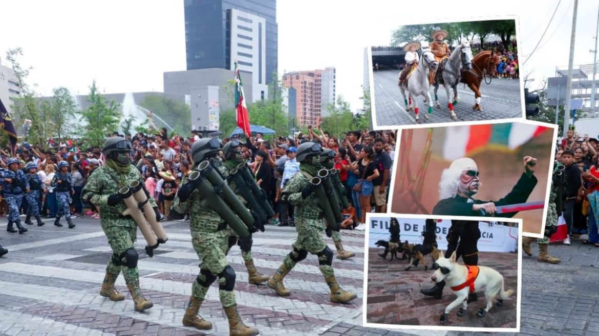 Desfile del 20 de Noviembre Colapsa Monterrey